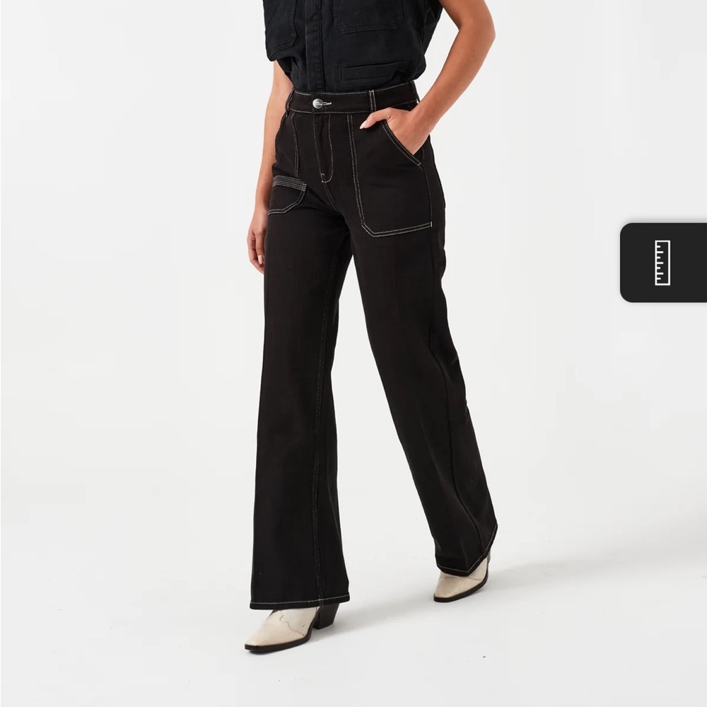 Seventy + mochi jeans elodie in black